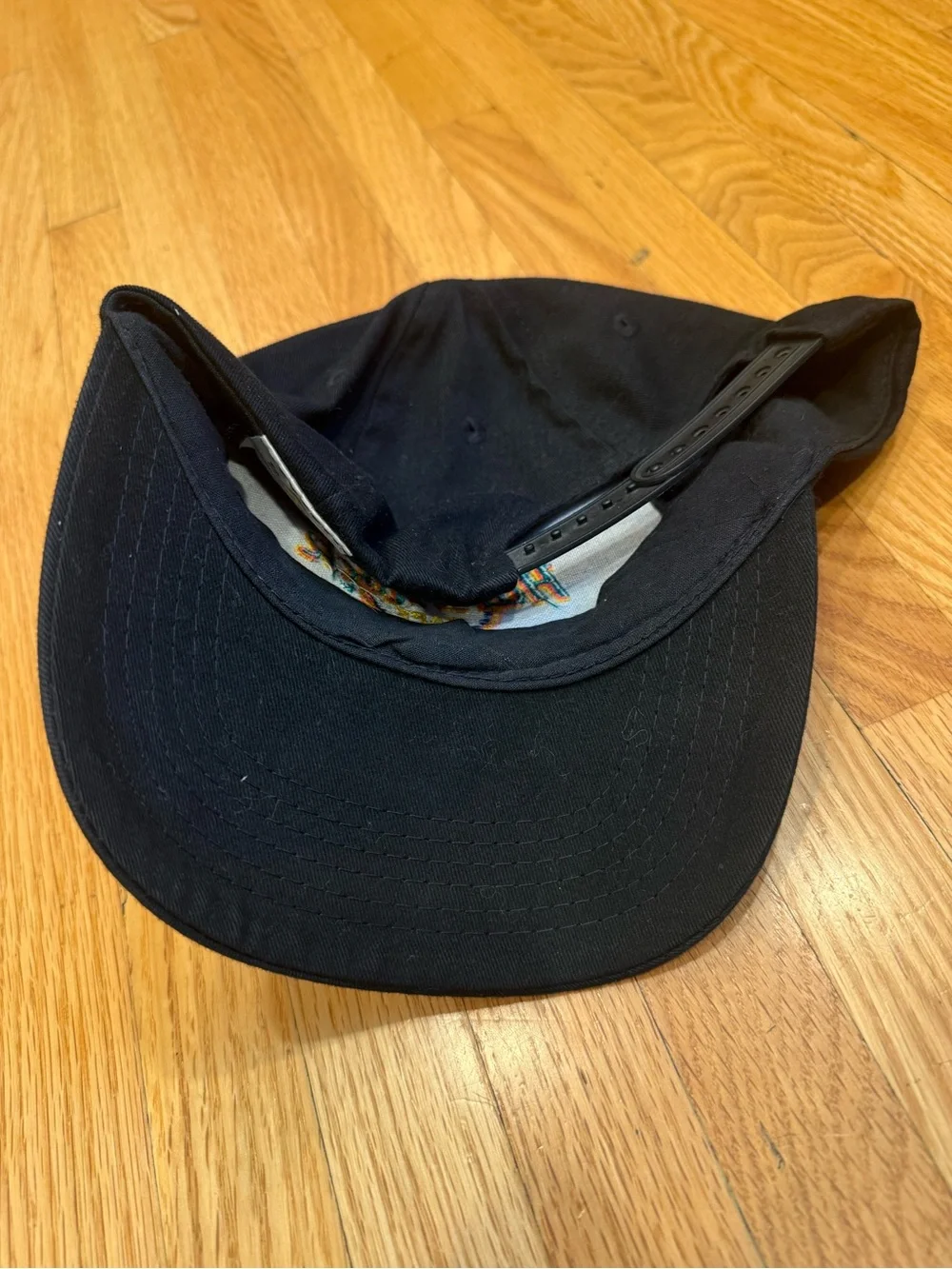 Hard Rock Cafe Las Vegas Black Baseball Cap with Multicolor Logo